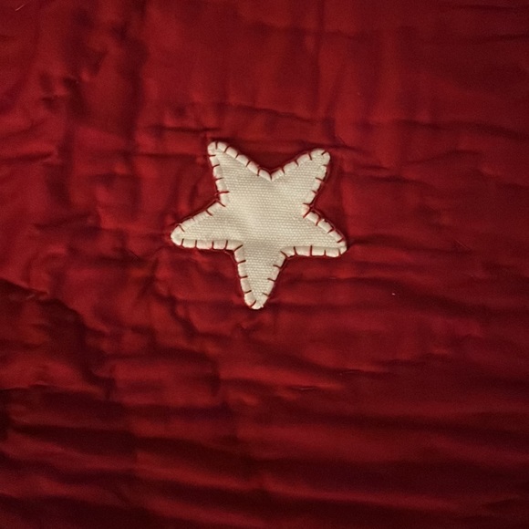 Pottery Barn Kids Bedding Pottery Barn Kids Queen Red Star Quilt